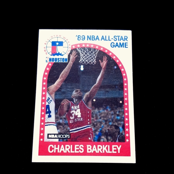 Set 2 NBA 1989 Charles Barkley Trading Card & 1994 Refractor Topps Trading Card - Picture 5 of 17